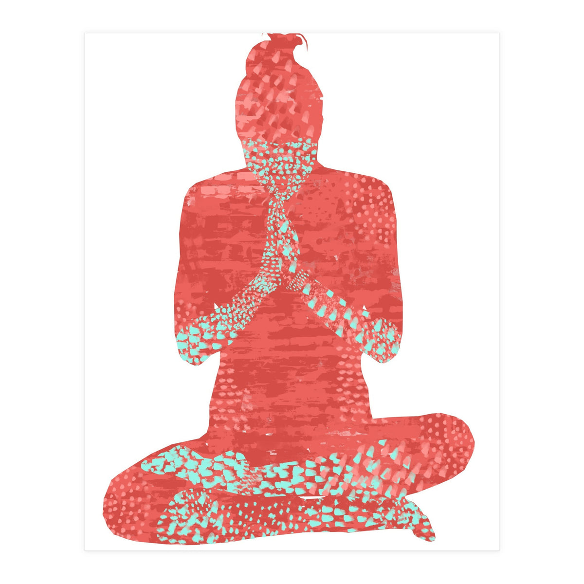 Agnistambhasana | Fire Log Pose (Print Only)