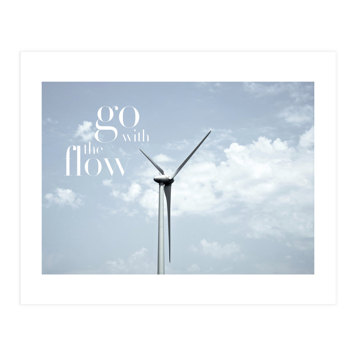 go with the flow (Print Only)