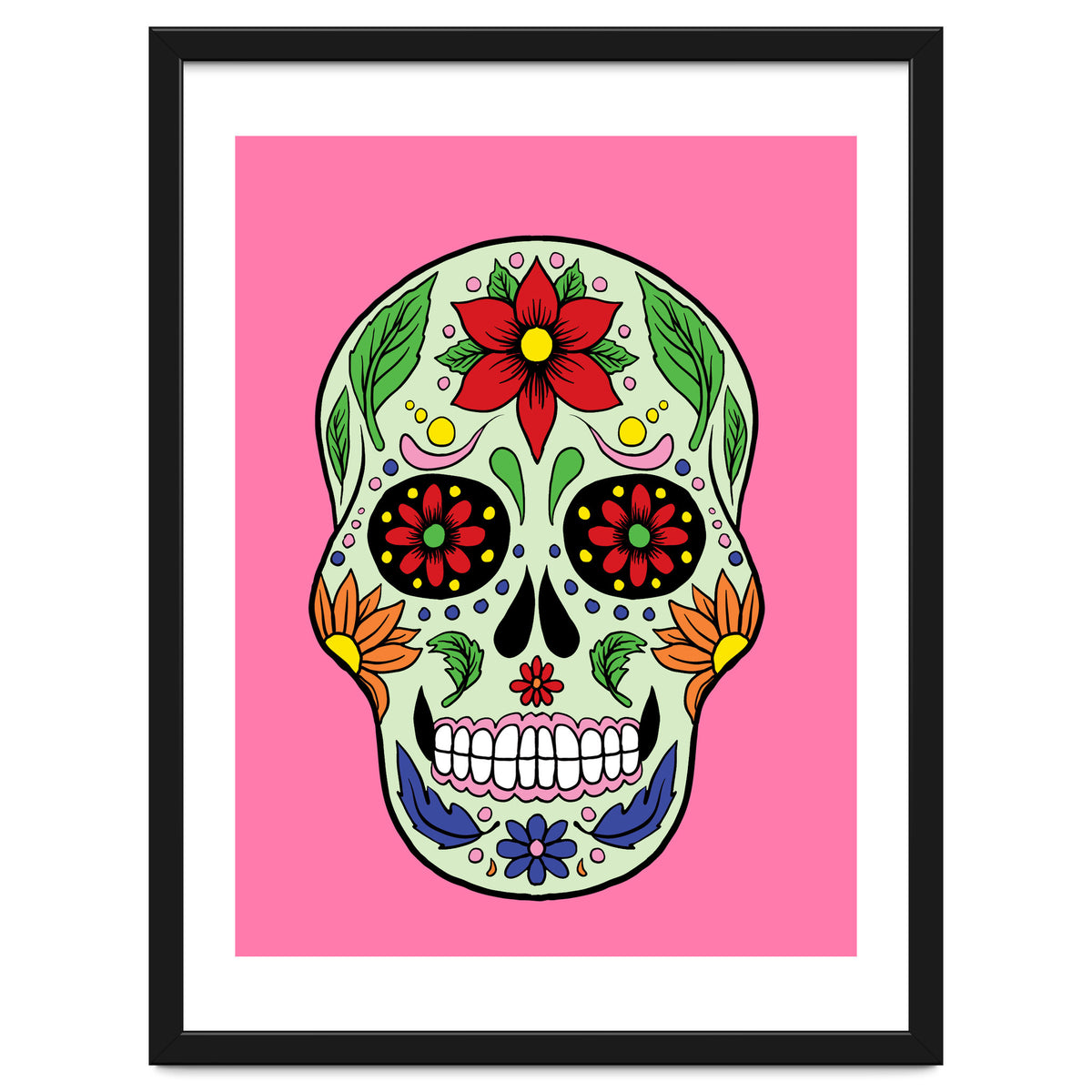 Colorful Skull I