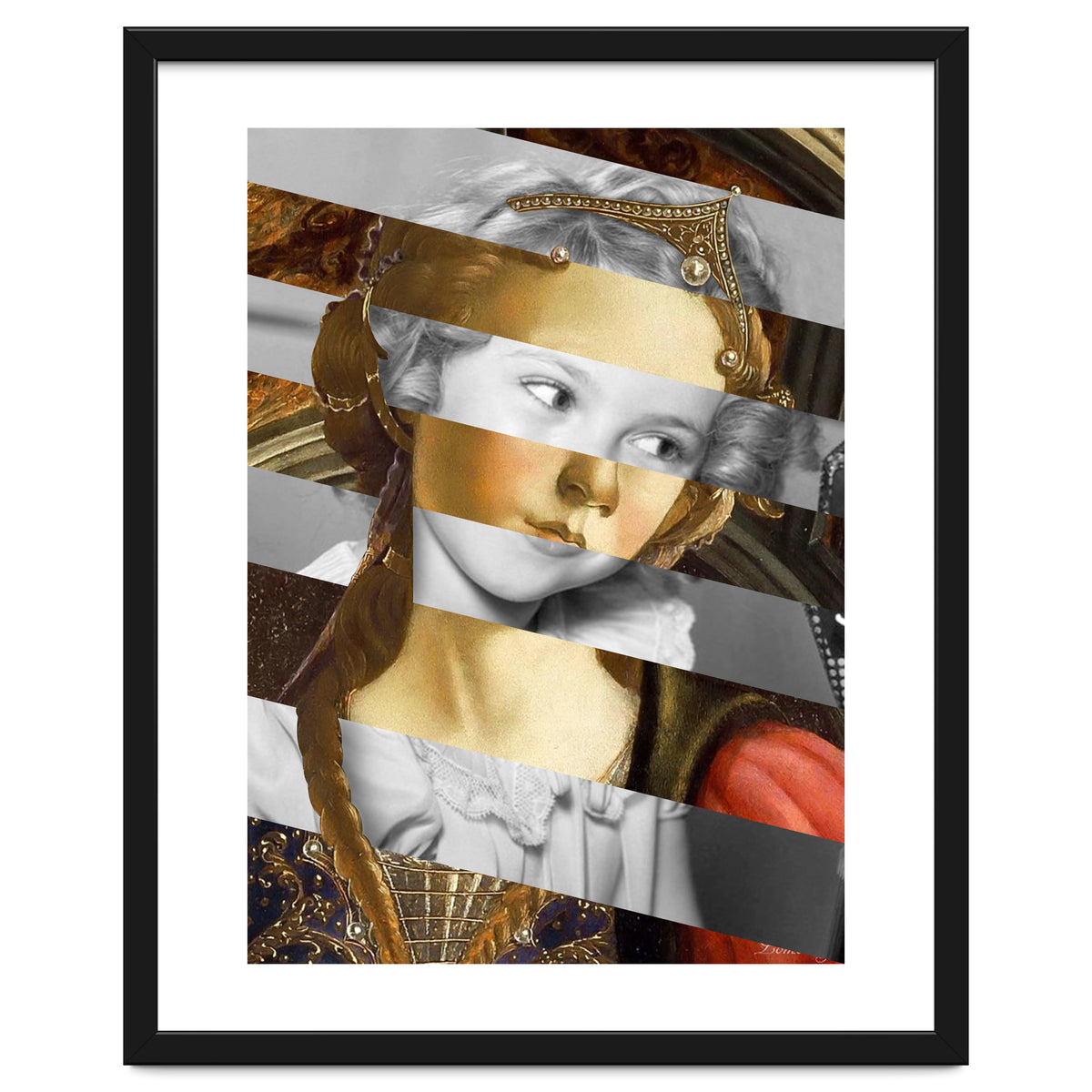 Botticelli's Fortitude & Shirley Temple