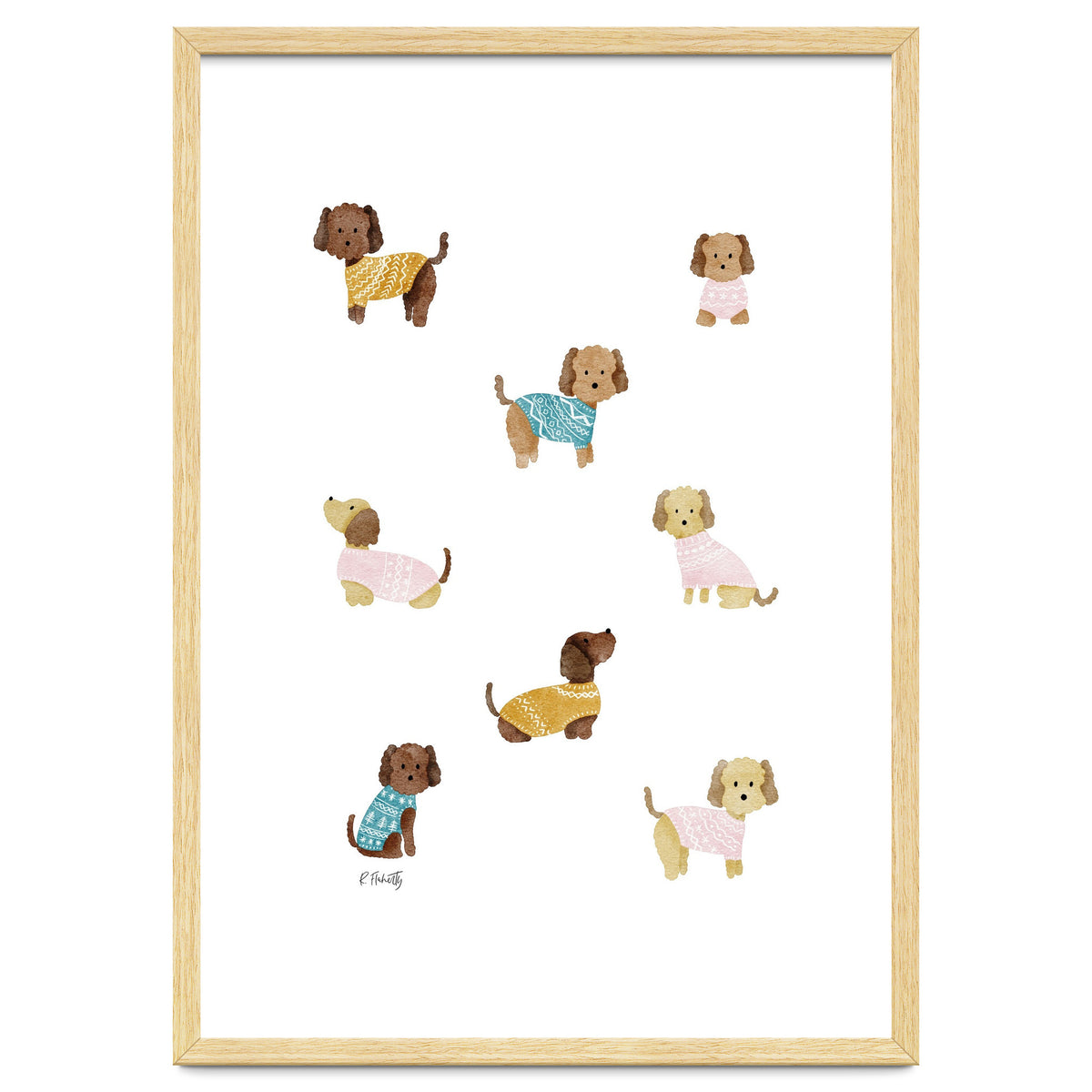 Cockapoo Dogs in Jumpers