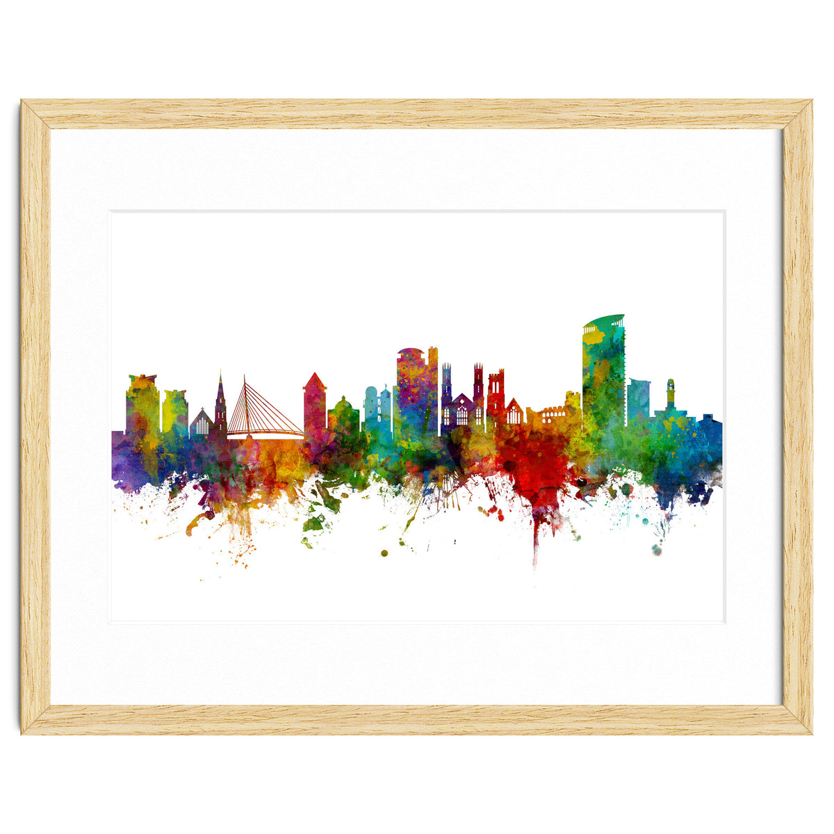 Swansea Wales Skyline