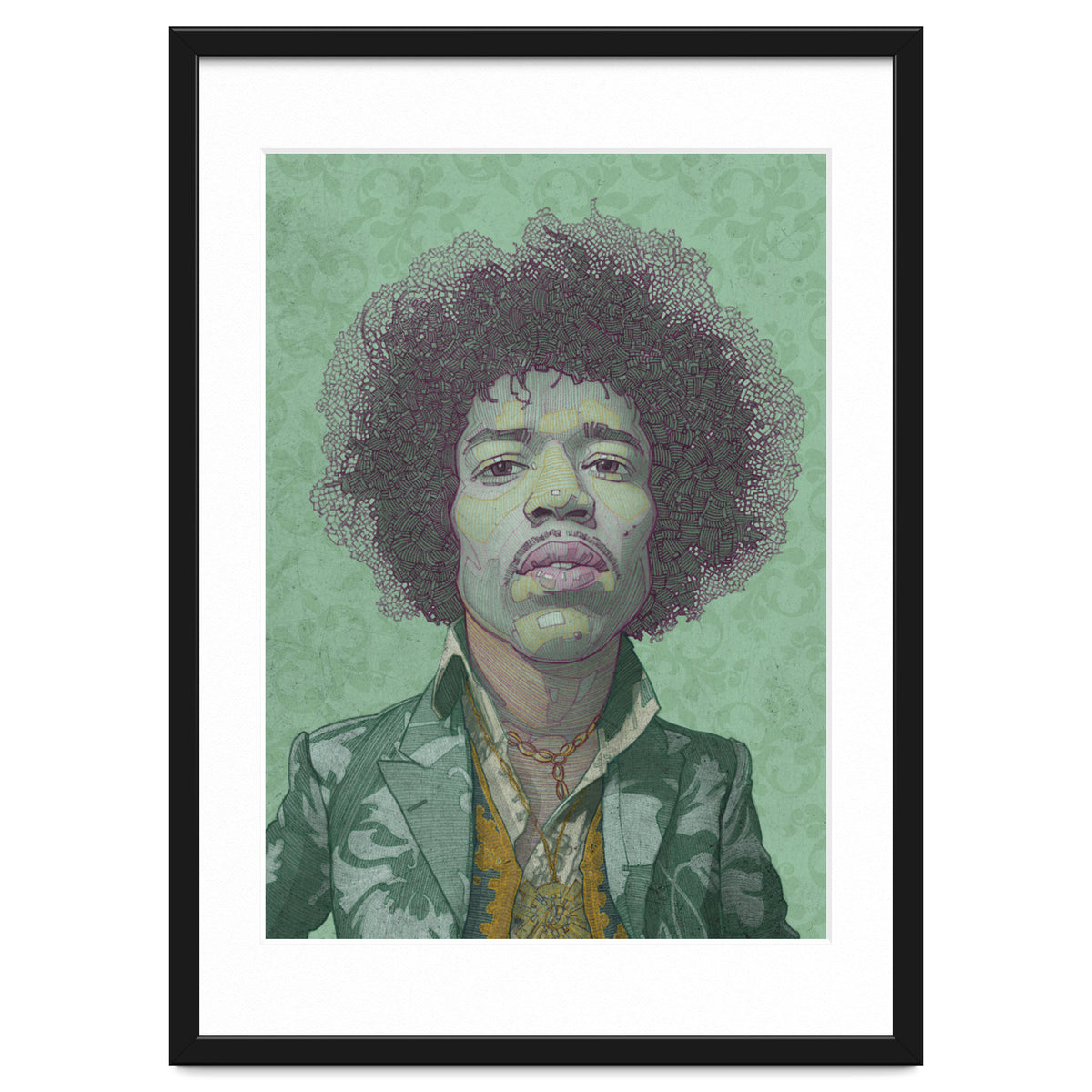Hendrix Illustration