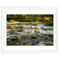 Water Flowing over Rocks