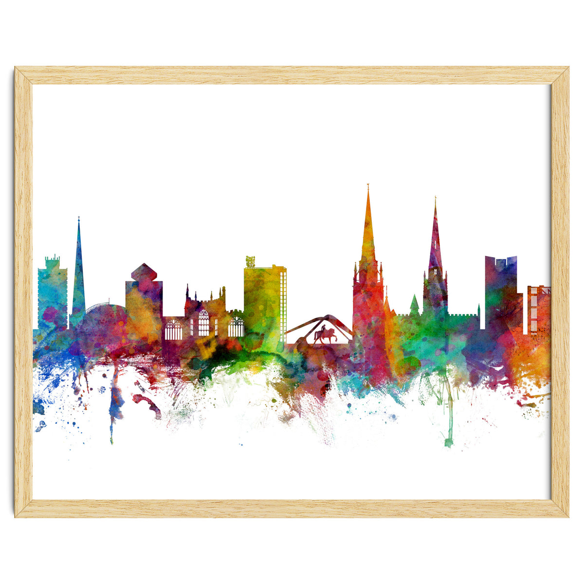 Coventry England Skyline