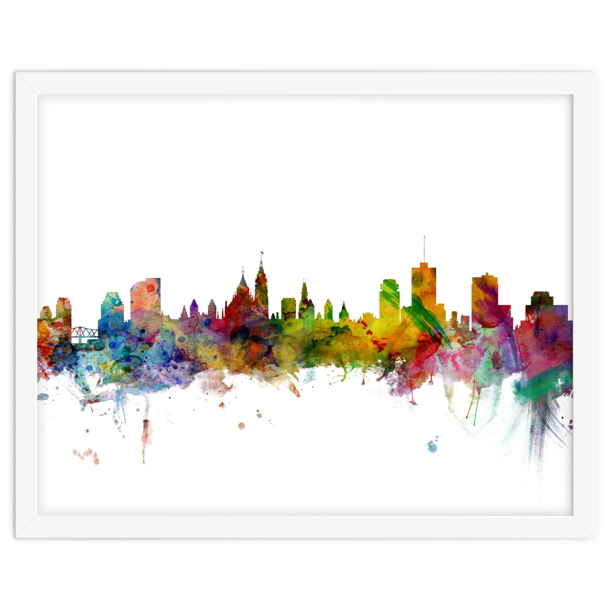 Ottawa Canada Skyline