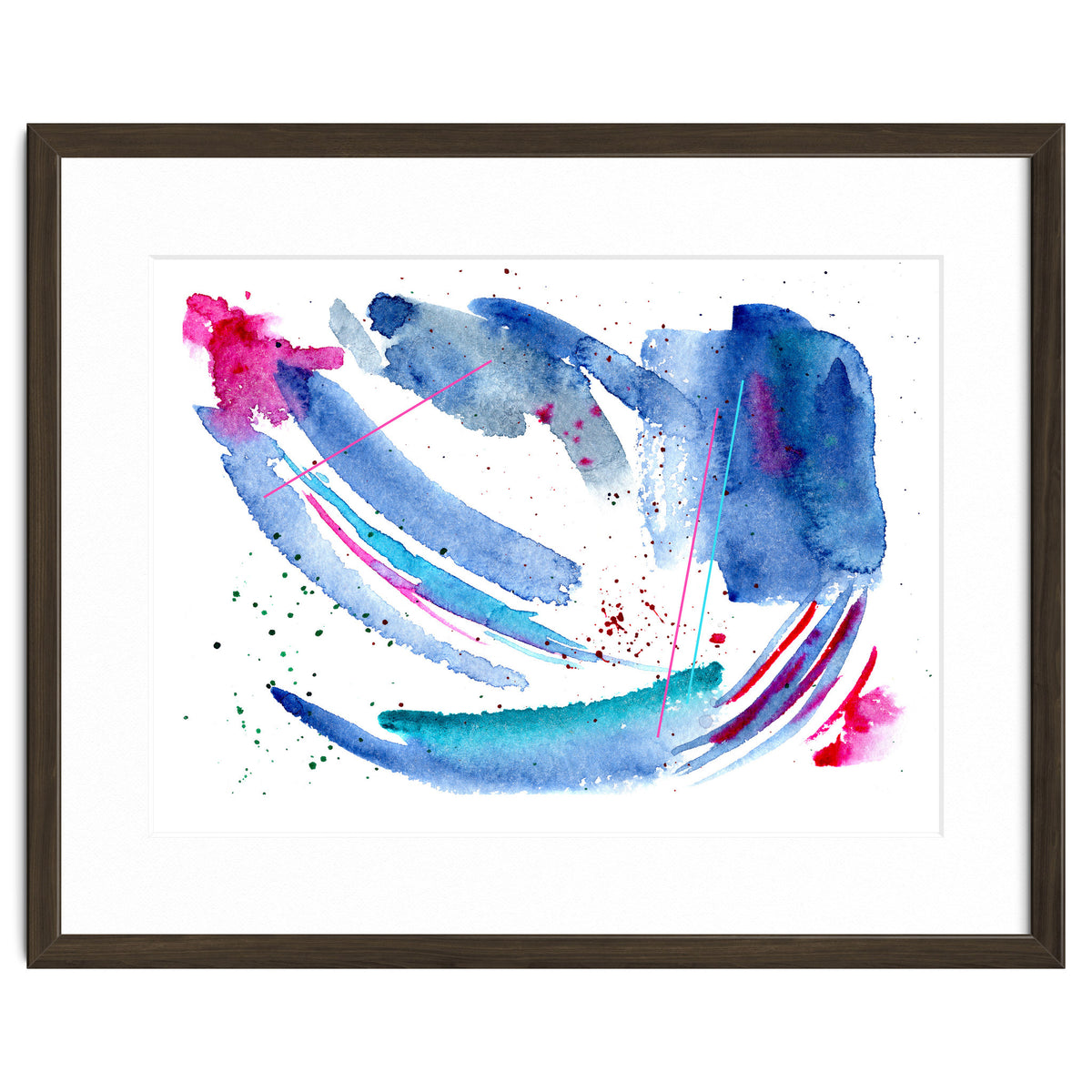 Happiness vibes || watercolor