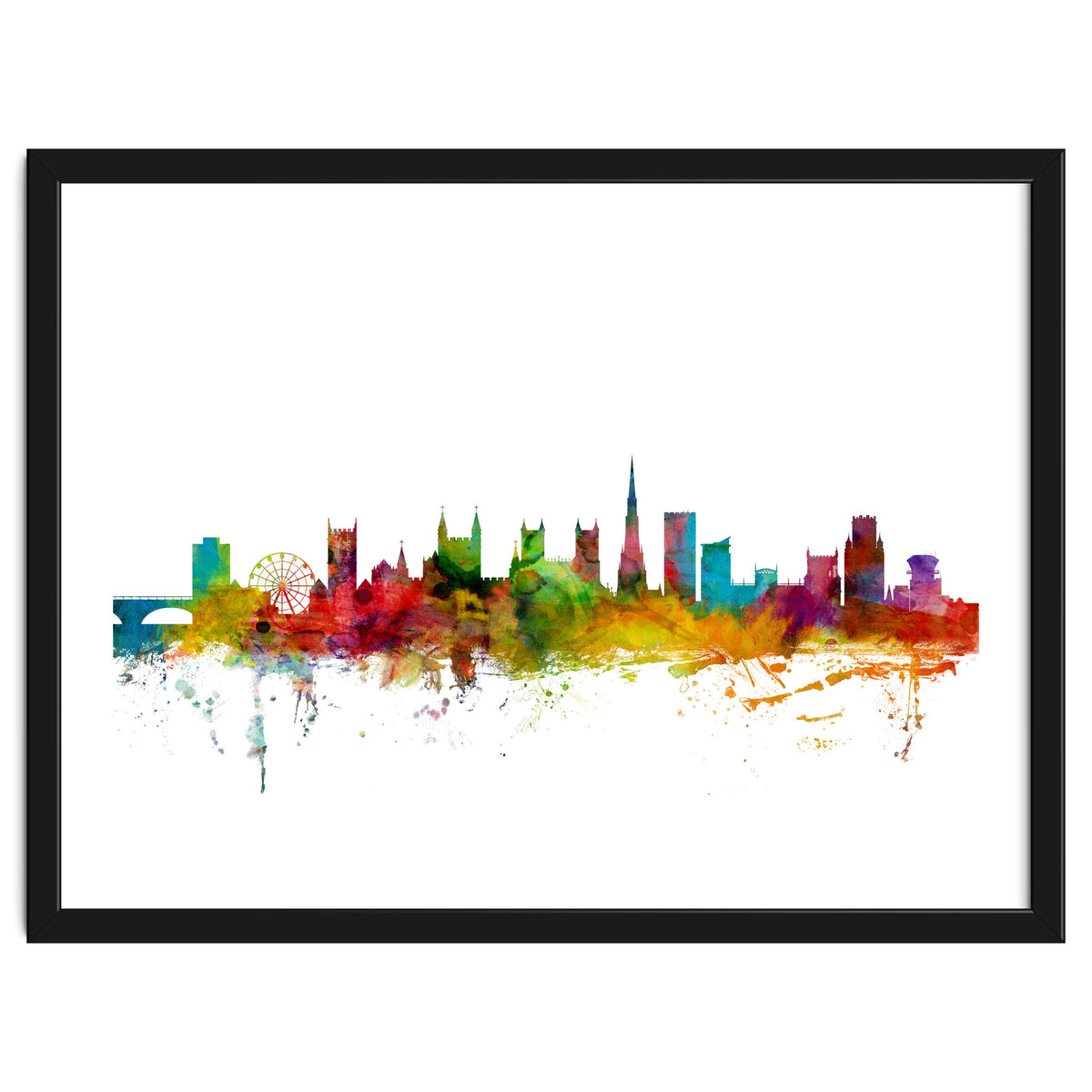 Bristol England Skyline