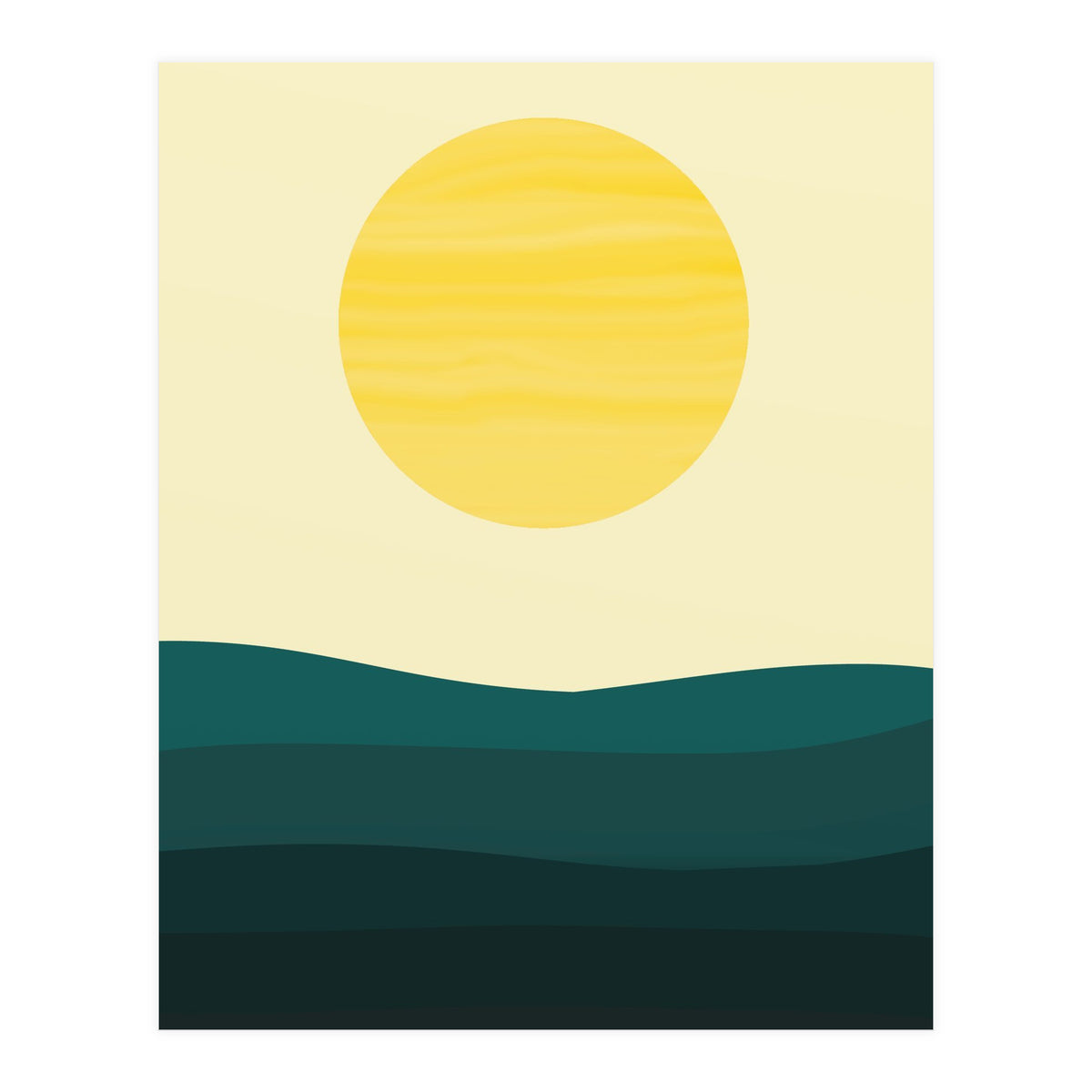 Ocean Sunrise  (Print Only)