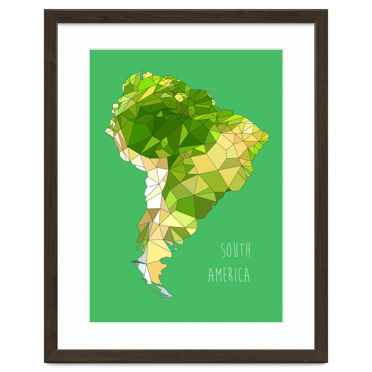 SOUTH AMERICA – Green