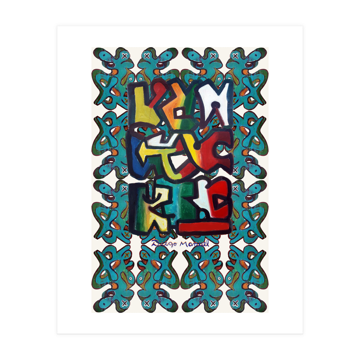 Garffiti 25 And 24 (Print Only)