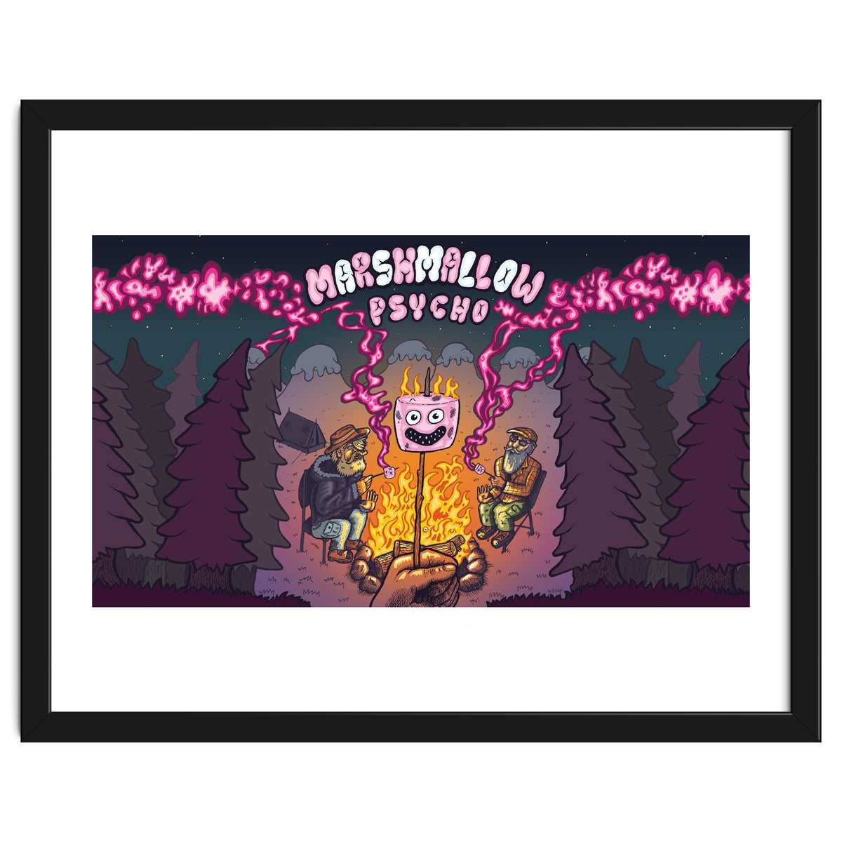 Marshmallow Psycho 12.3% ABV Bourbon Barrel Aged Marshmallow Stout