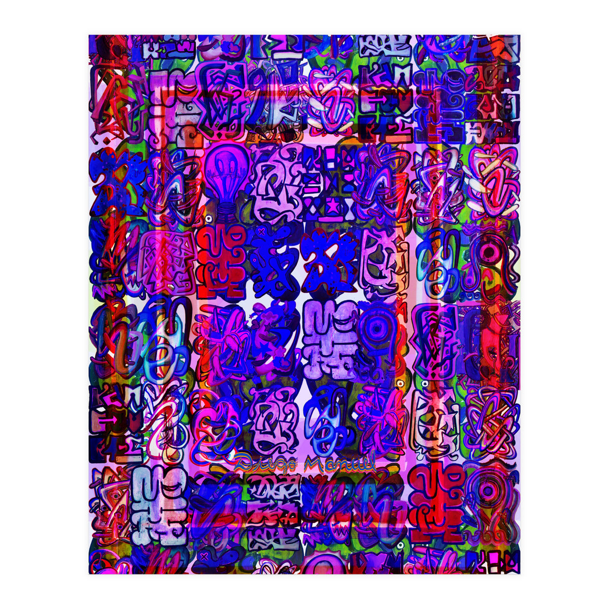 Graffiti Digital 2022 318 (Print Only)