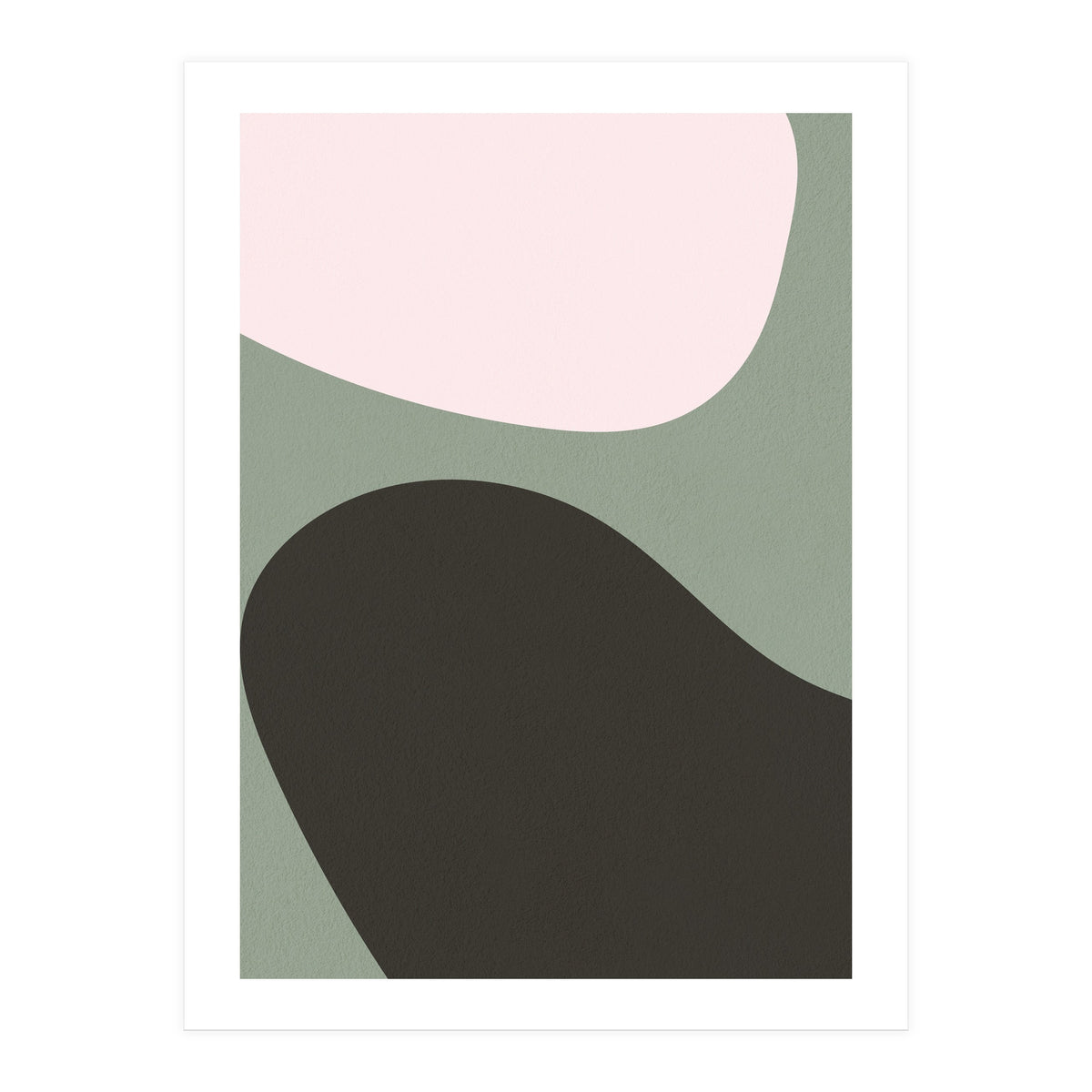 Modern Nordic Abstract Shapes (Print Only)