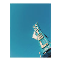 Hotel sign in California (Print Only)