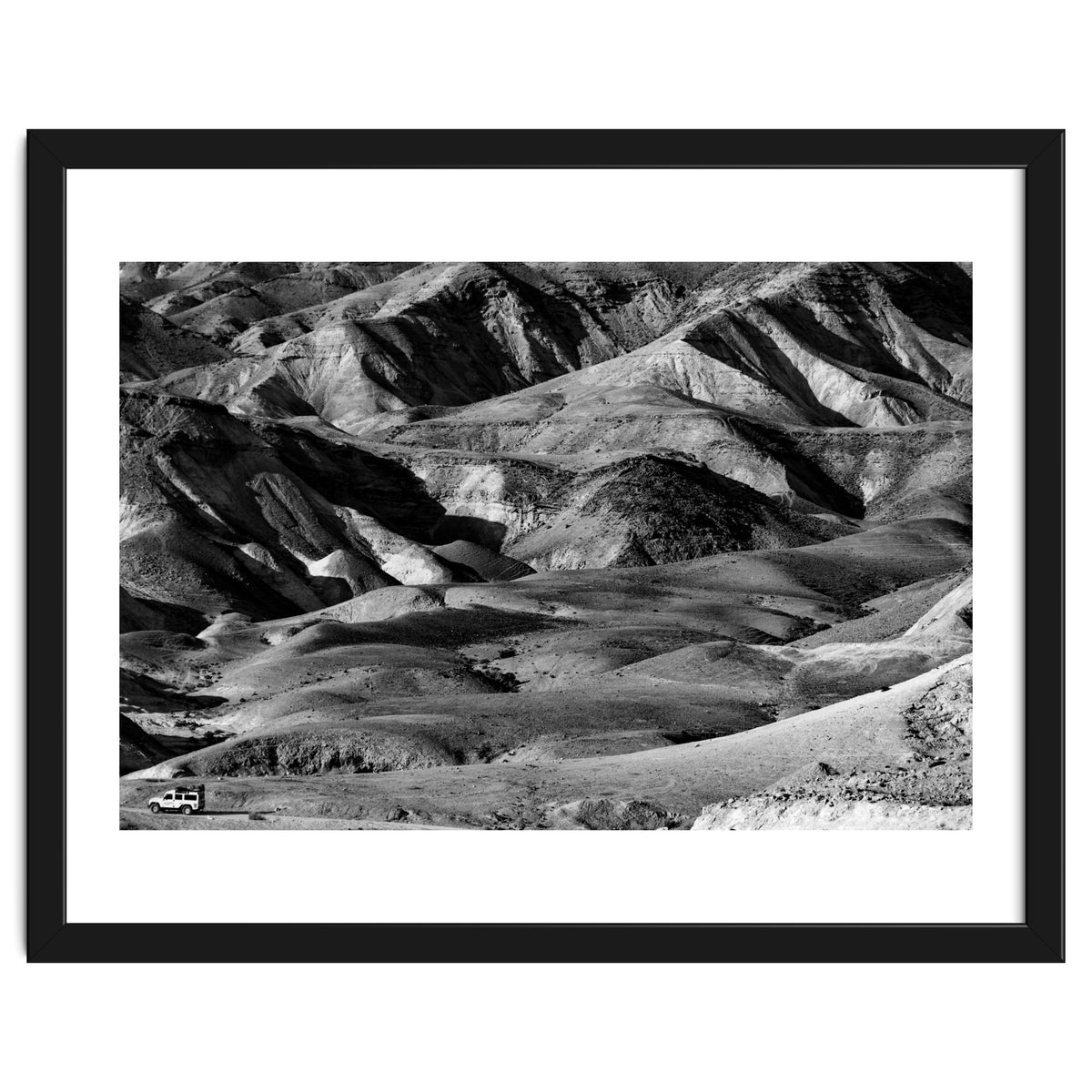 Driving across the Judean Desert