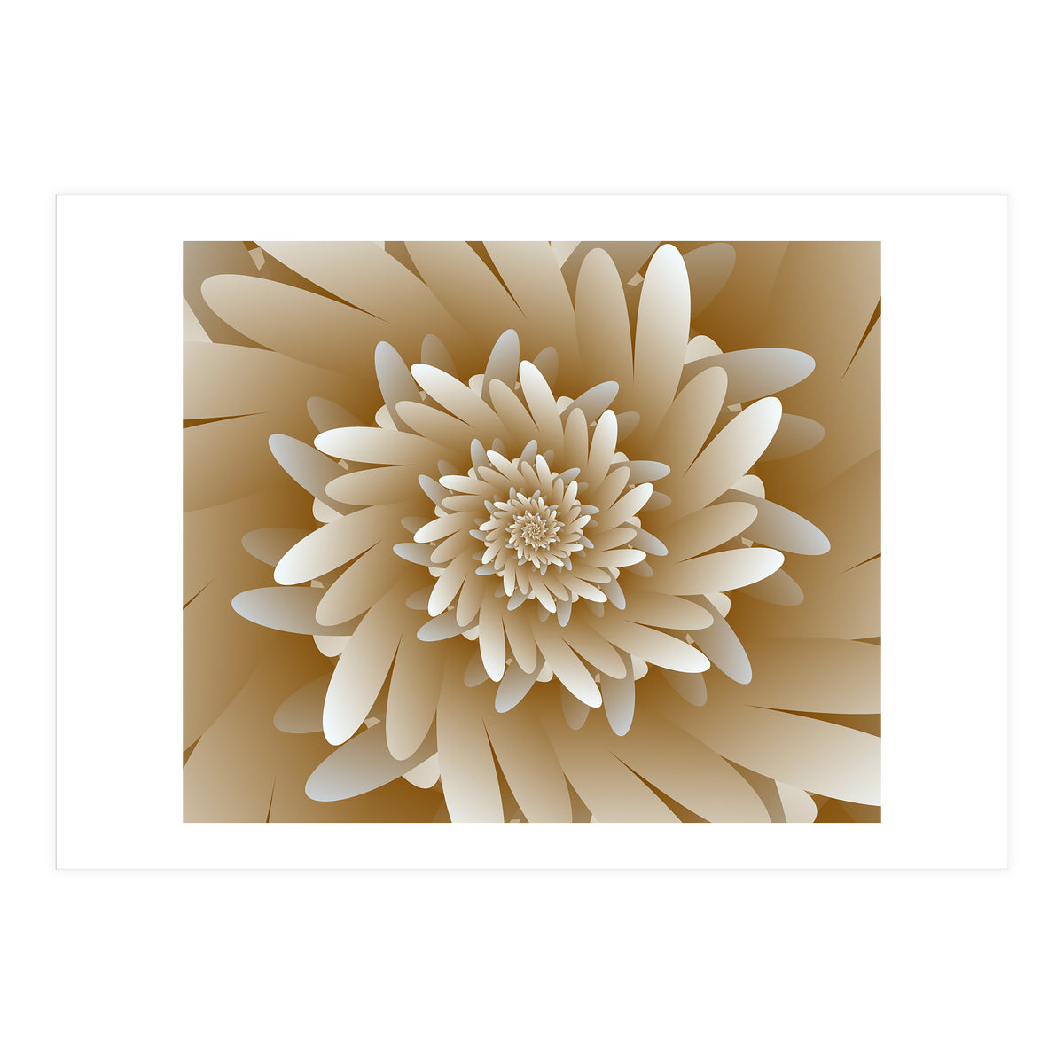 Abstract Digital Floral ART (Print Only)