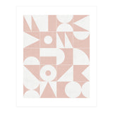 My Favorite Geometric Patterns No.11 - Pale Pink (Print Only) thumbnail