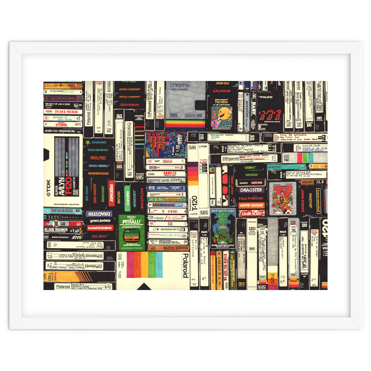 Cassettes, VHS & Atari