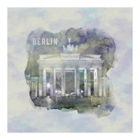 BERLIN Brandenburg Gate | watercolor (Print Only)