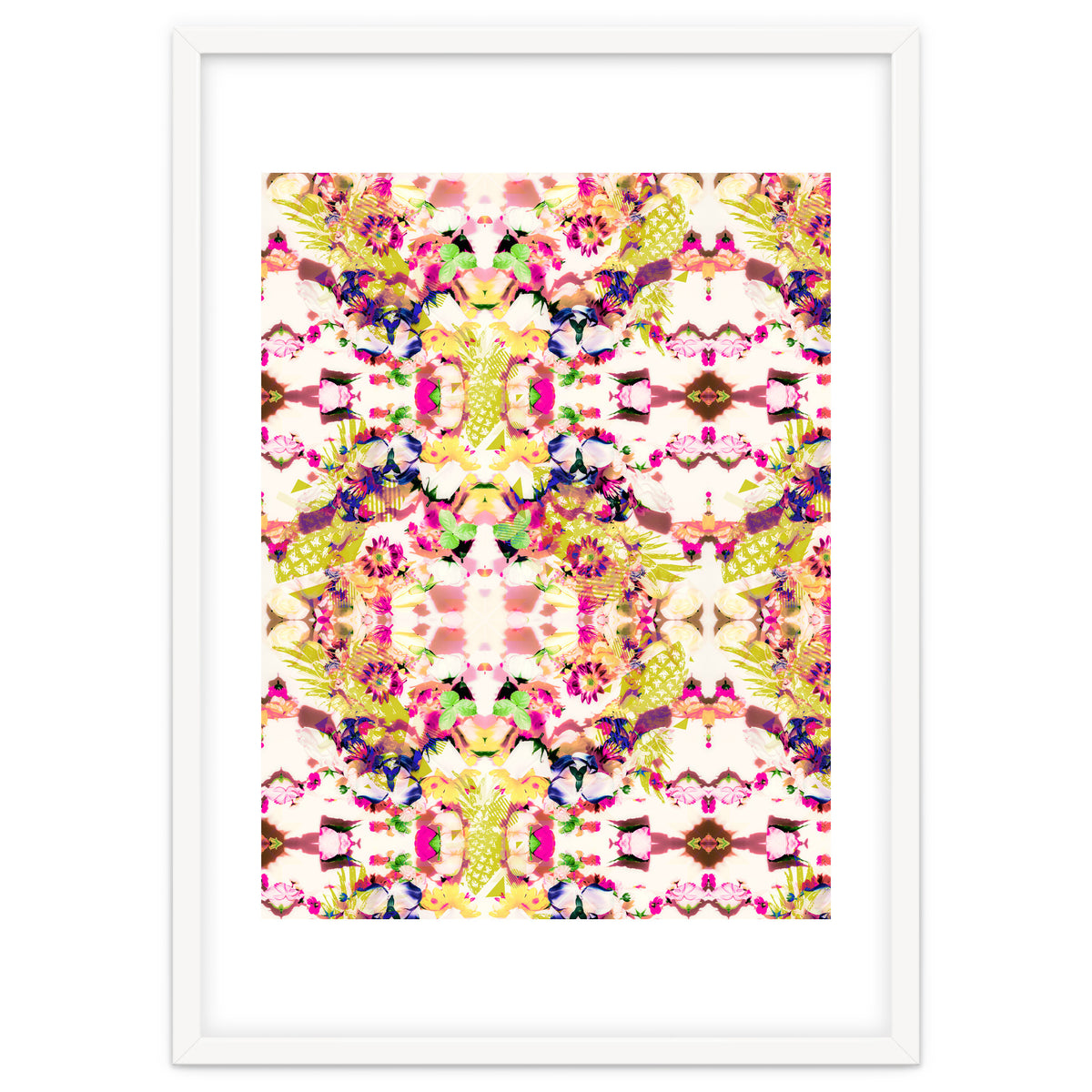 Painting mosaic - Abstract nature