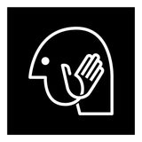 Head Hand_Black (Print Only) thumbnail