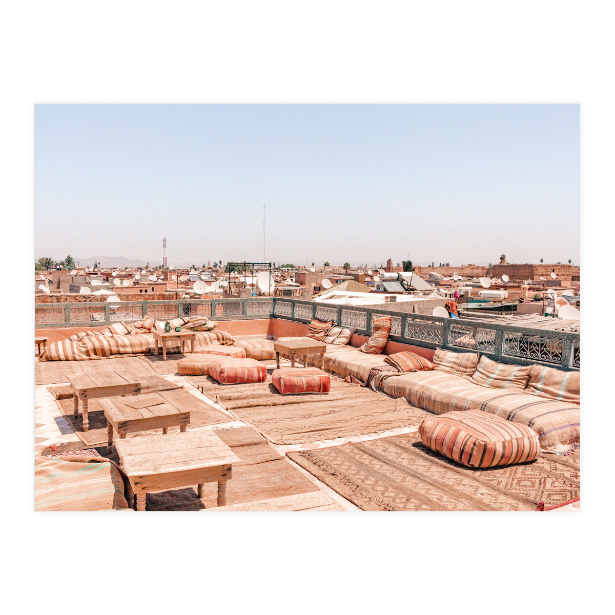 Moroccan Rooftop 1 (Print Only)