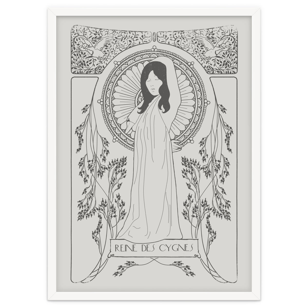 Reine Des Cygnes Grey