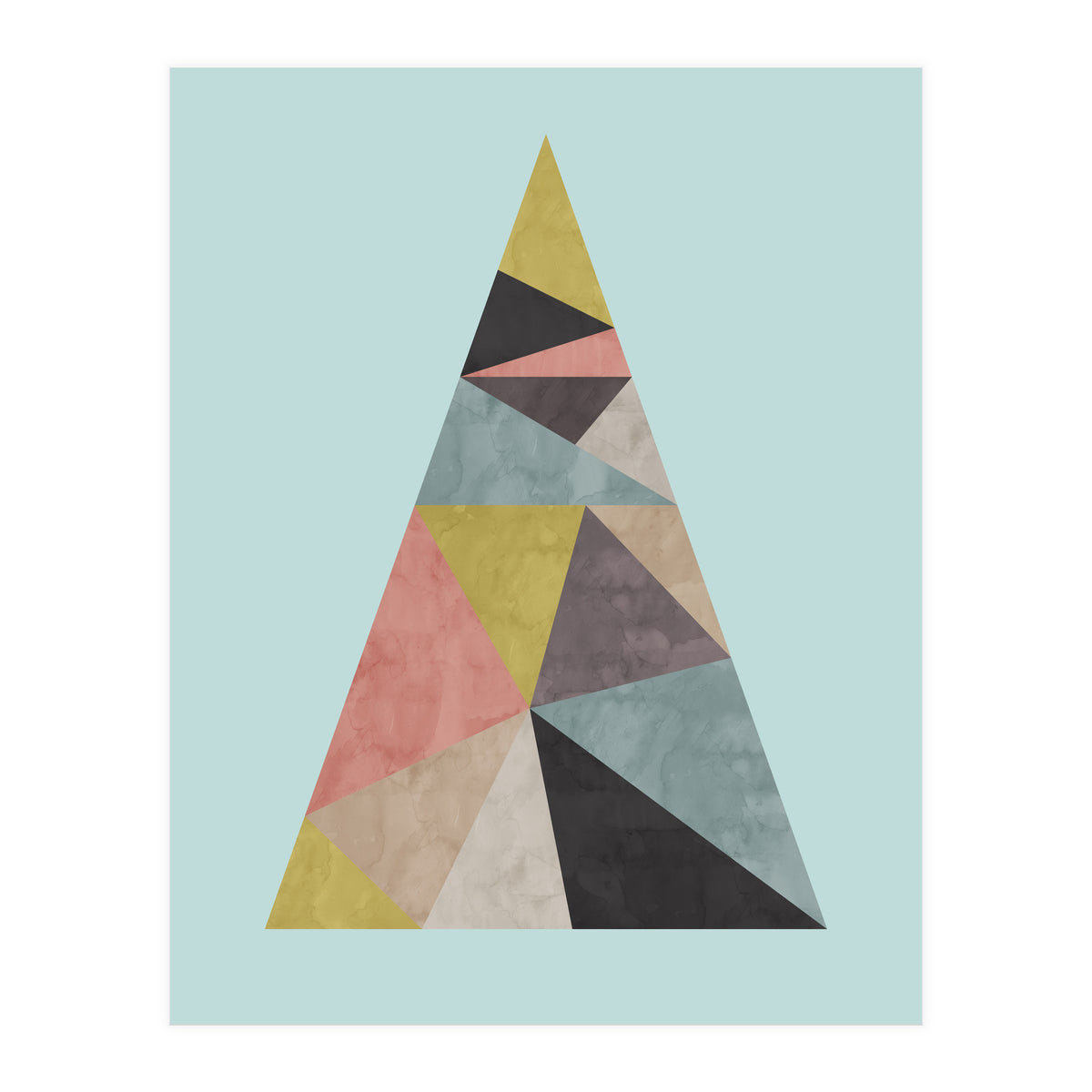 Geometric Rock III (Print Only)