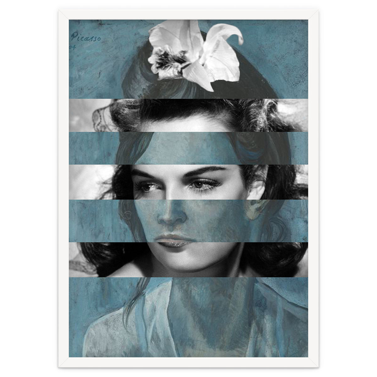 Picassos Woman With An Helmet