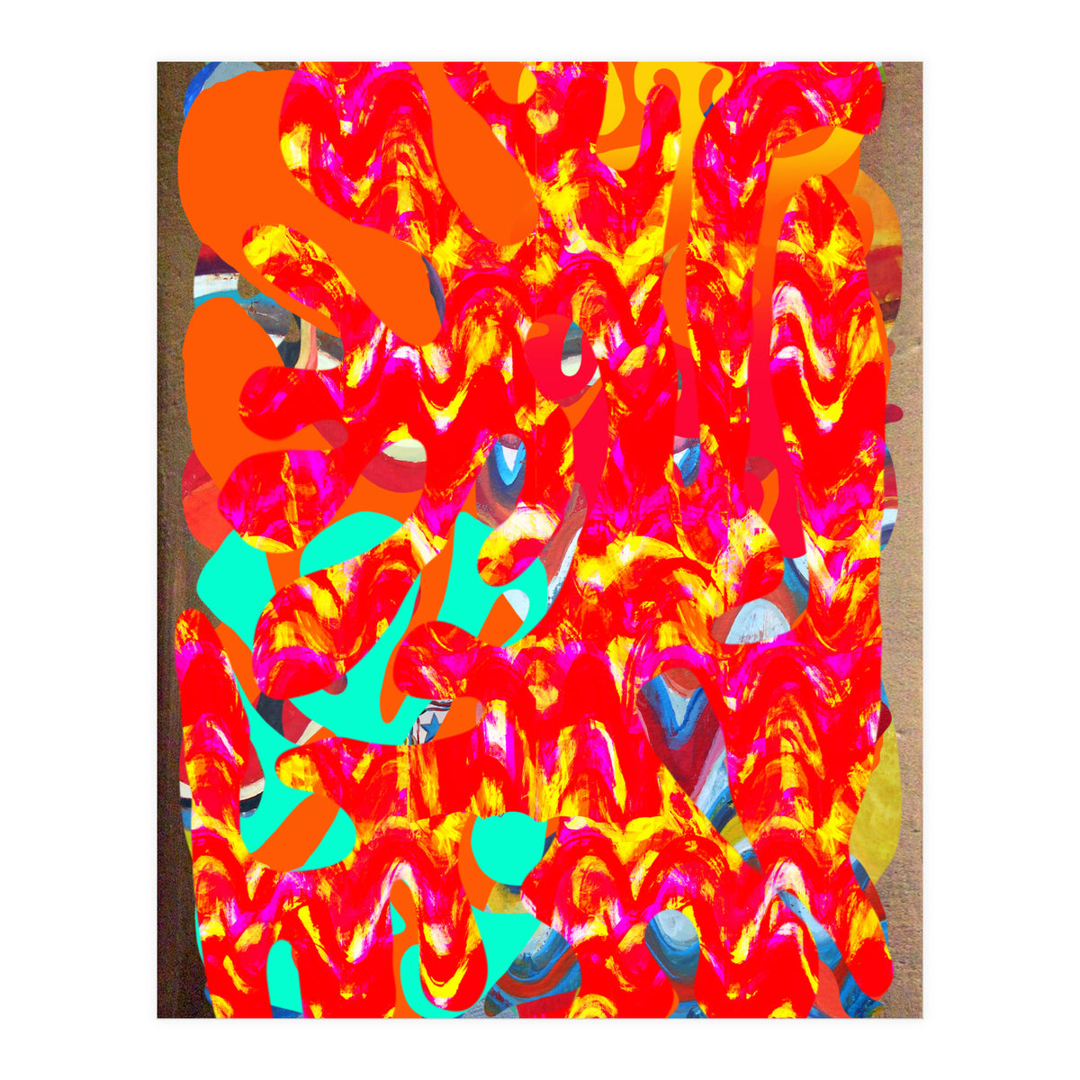Pop Abstract 2023 Nuevo 4 (Print Only)