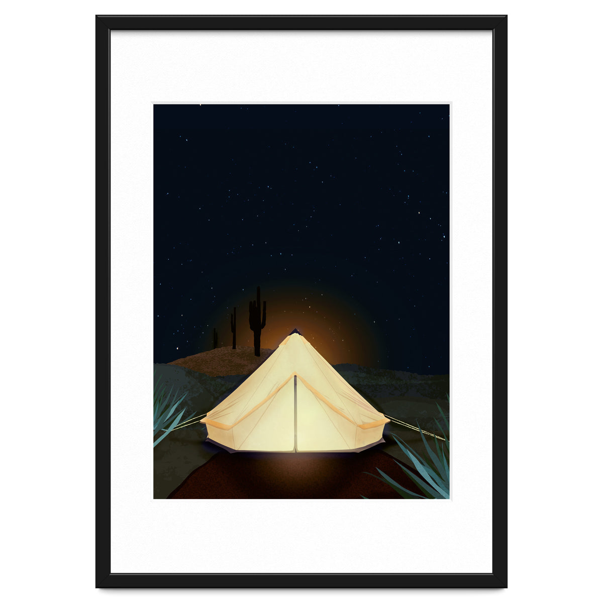 Tent at Night