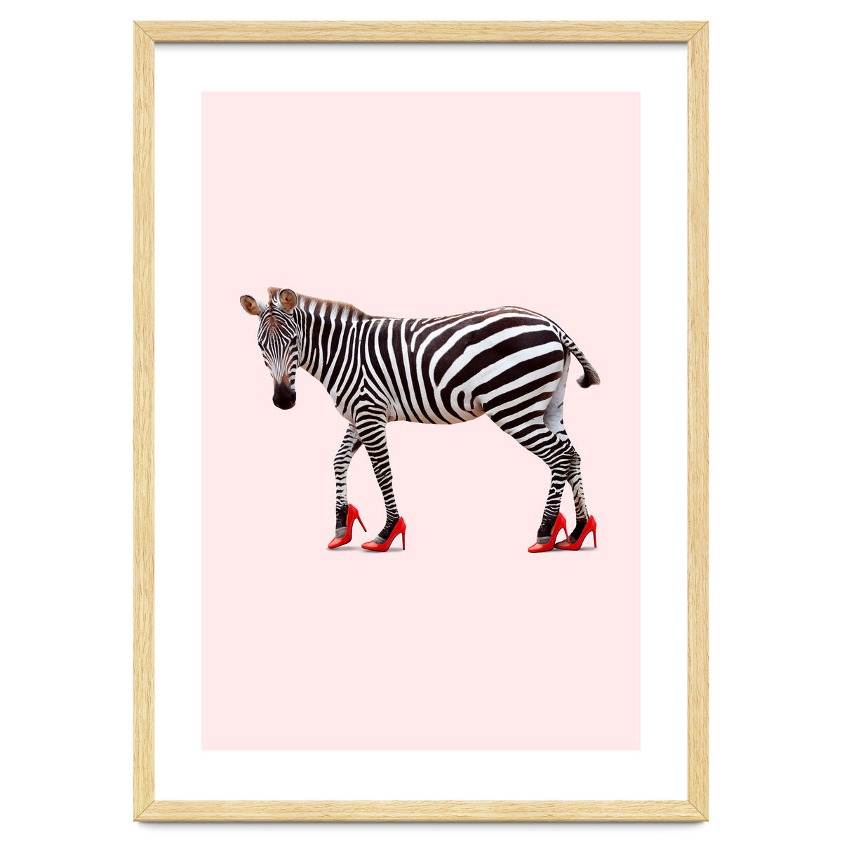 Zebra Heels