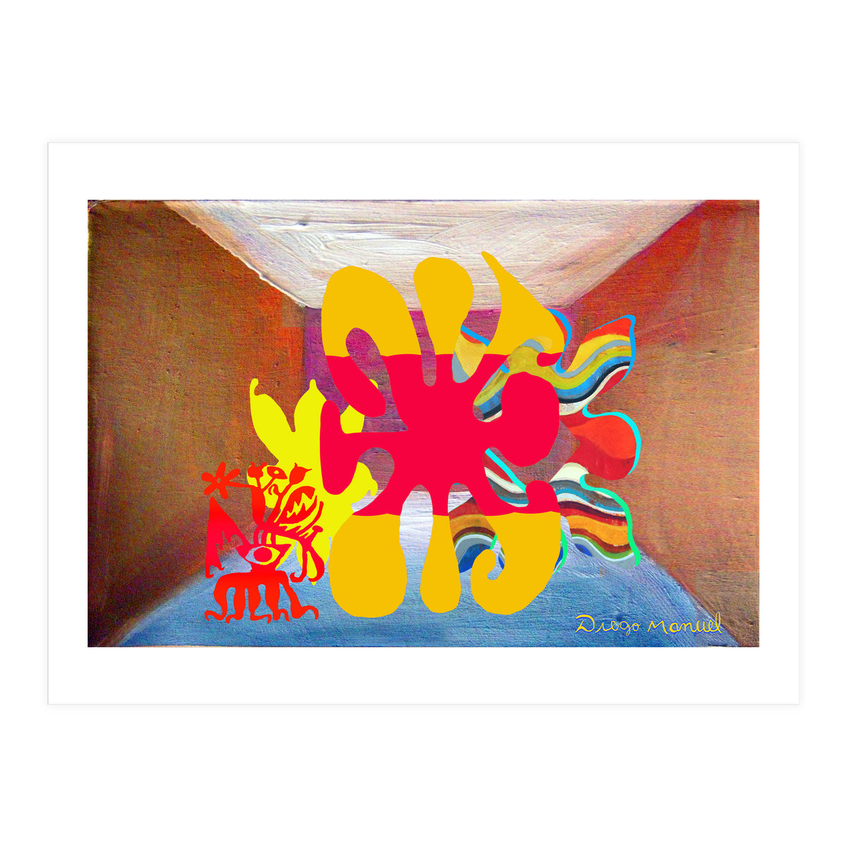 Pop Abstract Escena 2023 5 (Print Only)