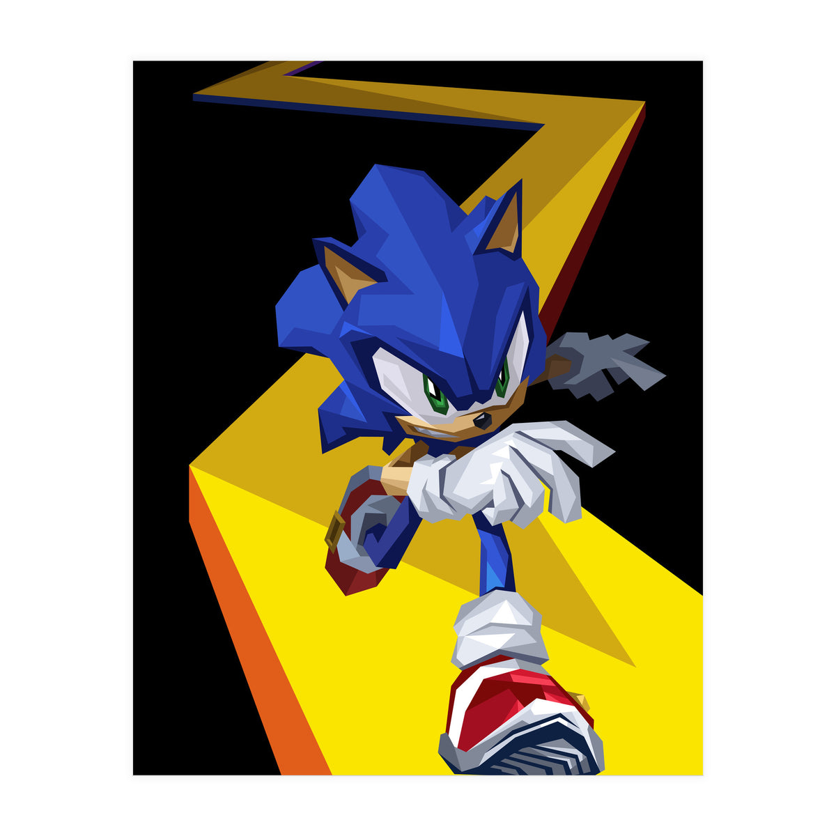 Sonic The Hedgehog (Print Only)