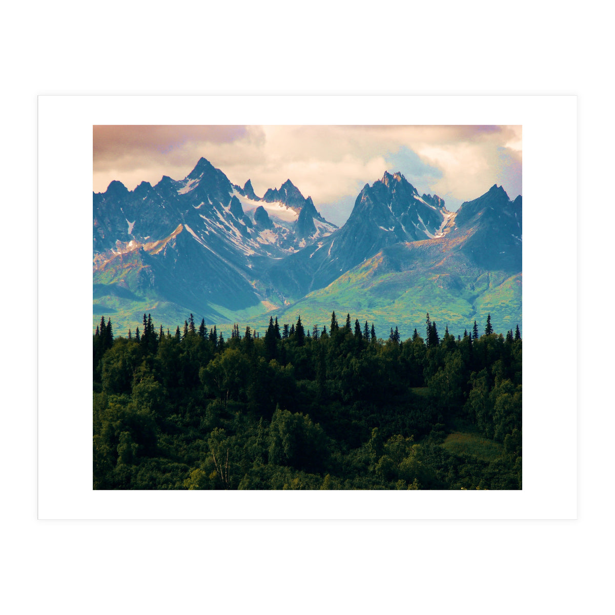 Escaping from woodland heights II (Print Only)