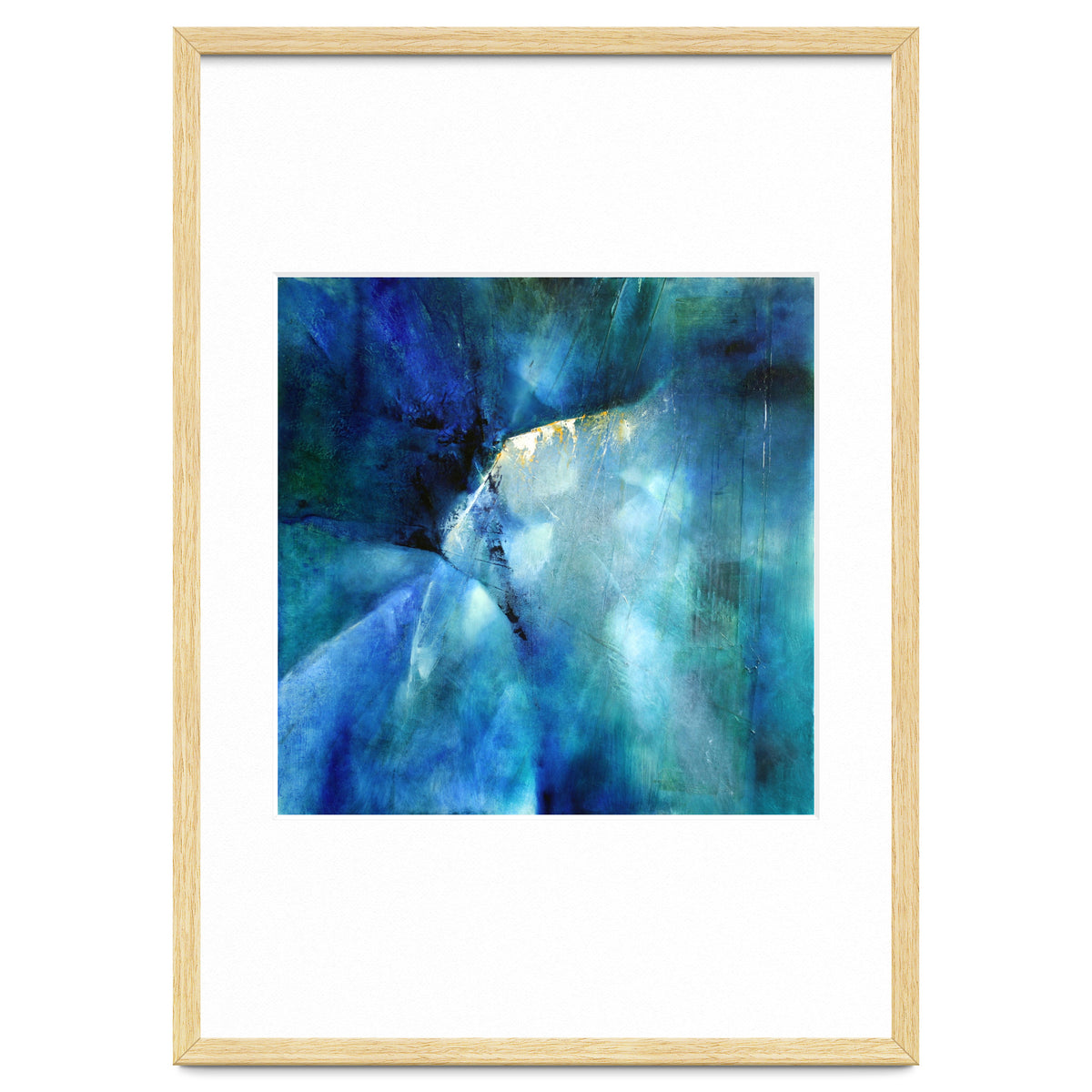 Komposition In Blau - blue composition