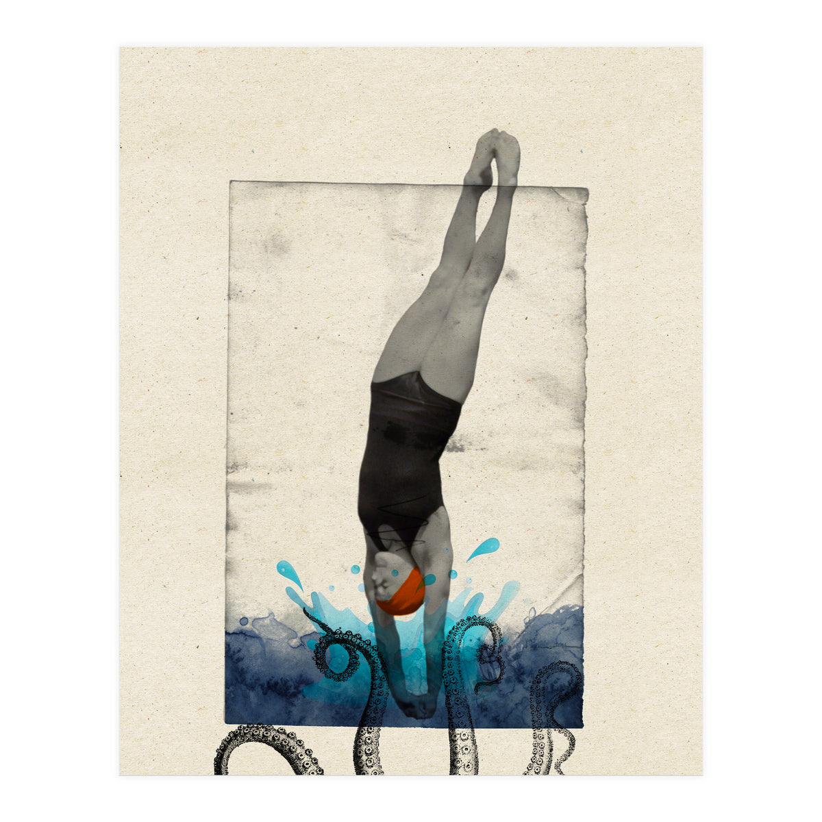 The Swimmer (Print Only)