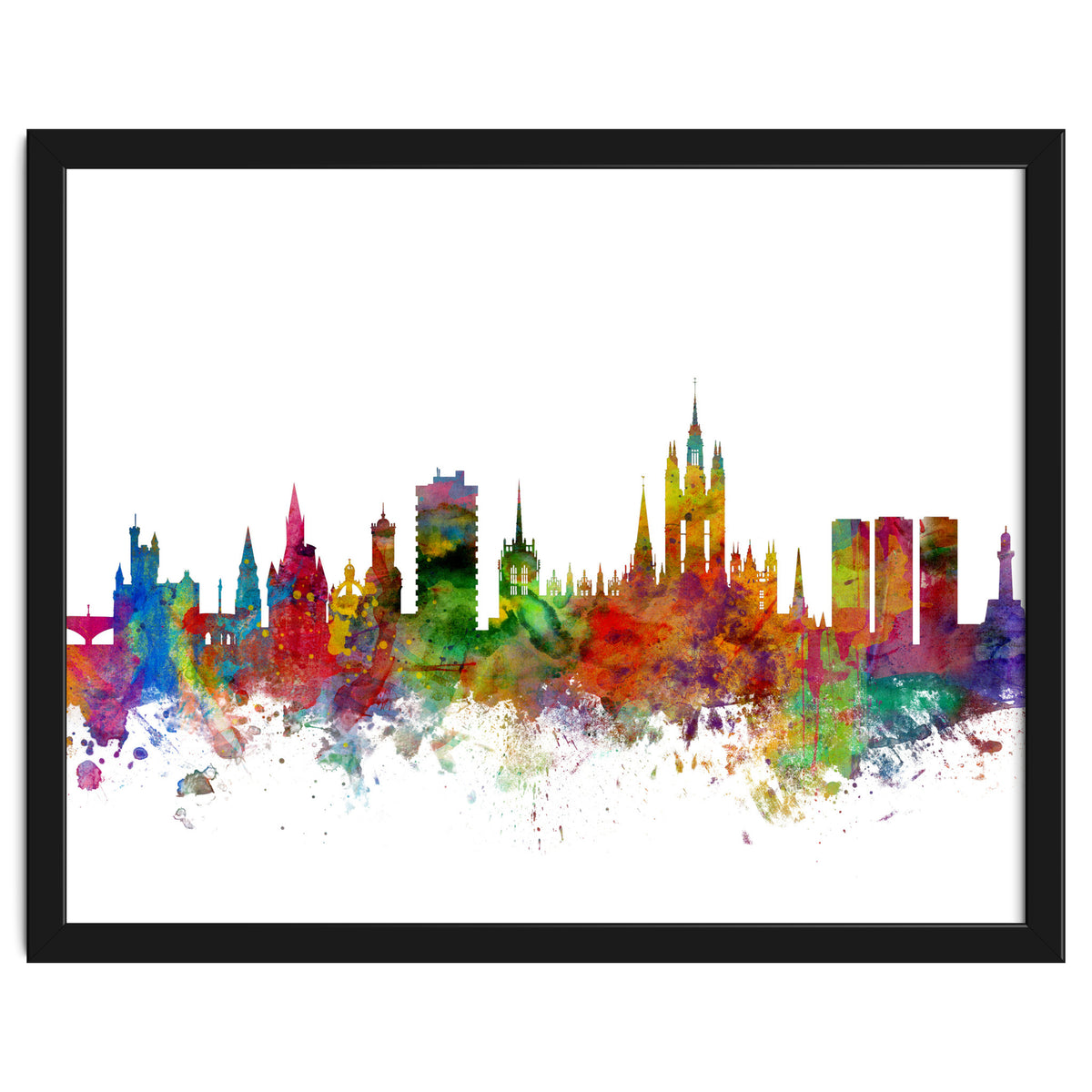 Aberdeen Scotland Skyline