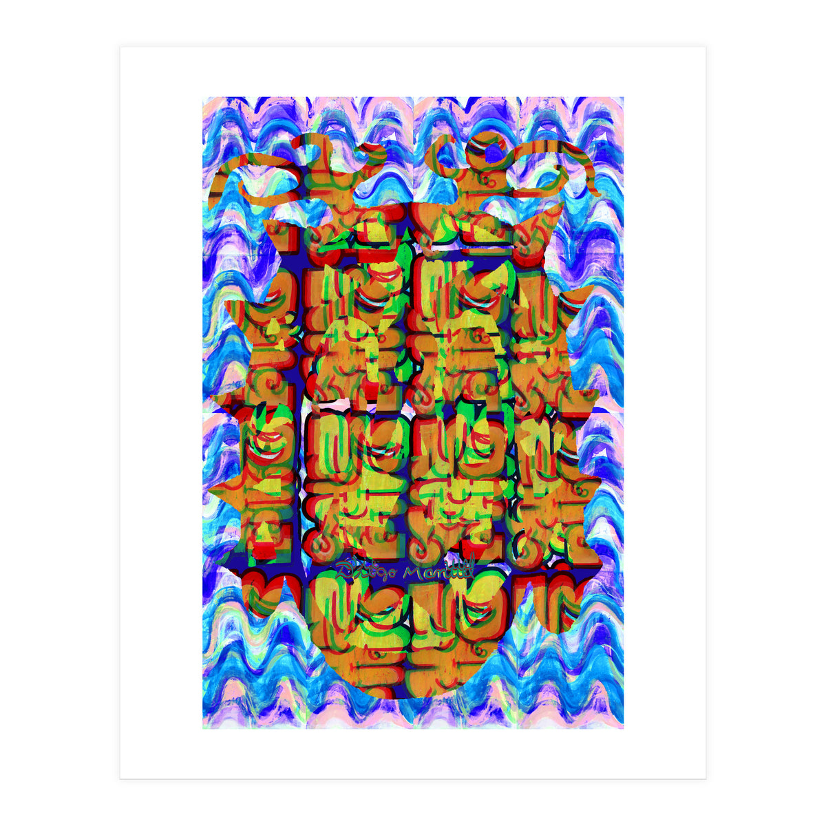 Graffiti Digital 8 (Print Only)