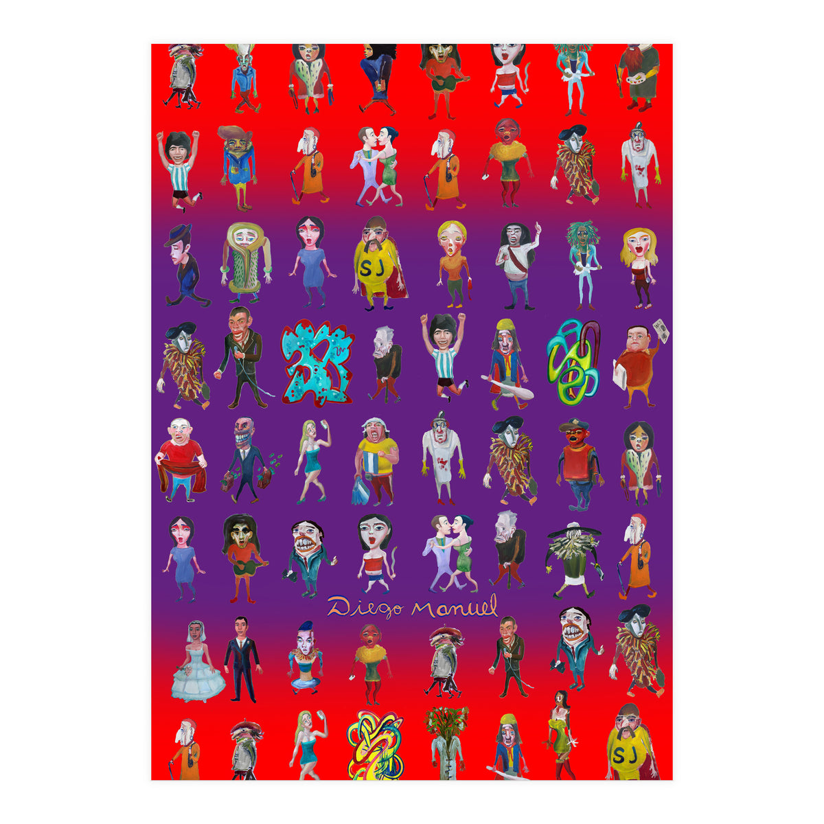 Gente Del Barrio C (Print Only)