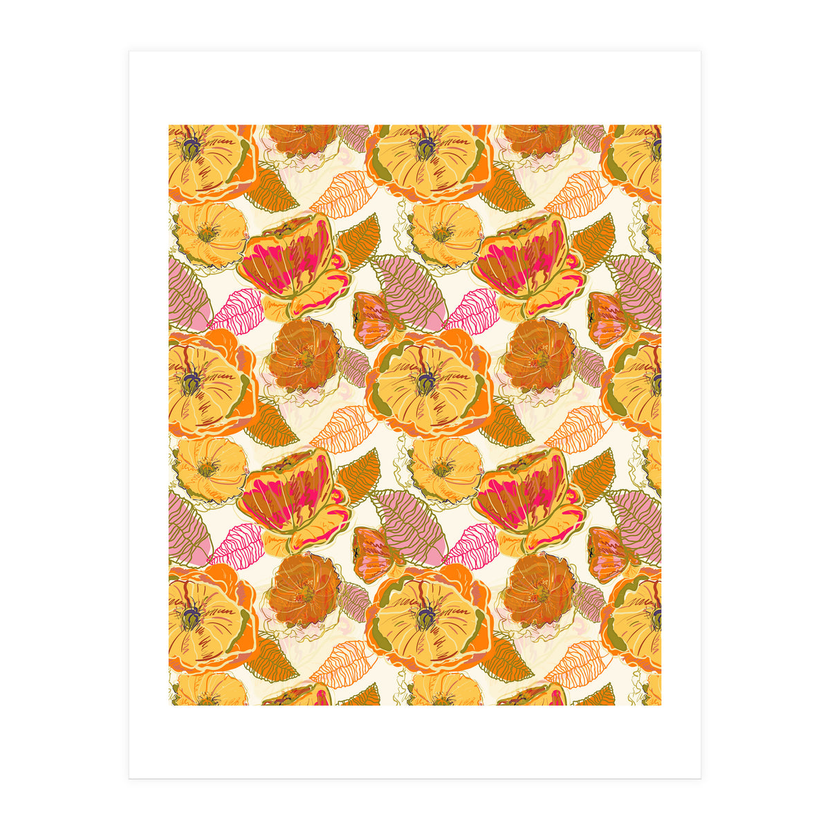 Pattern Floral Pattern (Print Only)