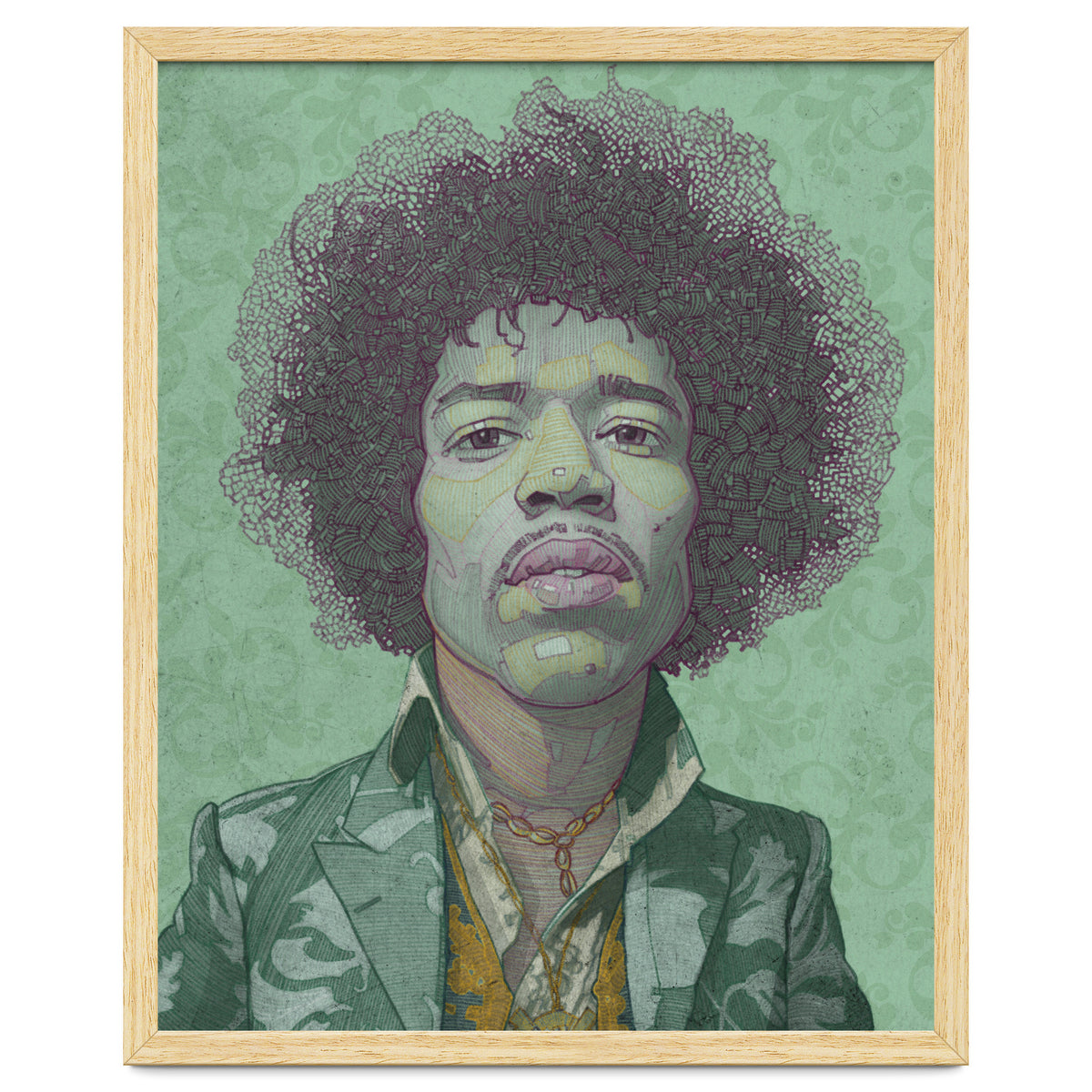Hendrix Illustration