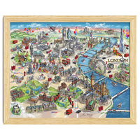 London Map Illustration