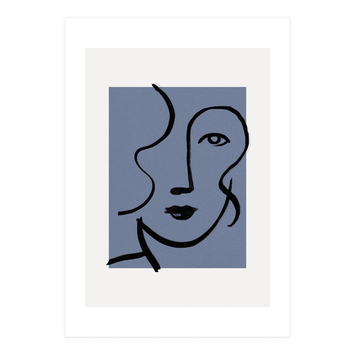 Blue Woman (Print Only)