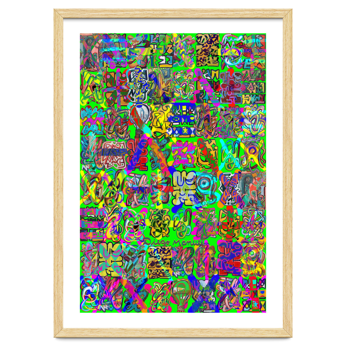 Graffitis 2021 Tapiz 107