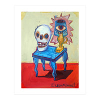 Mesa Con Calavera (Print Only)