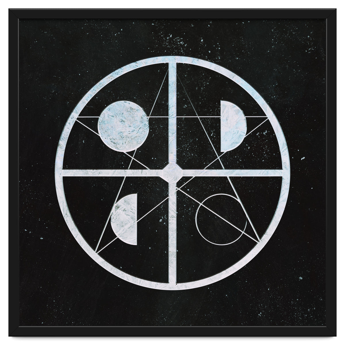 Pentagram moon phases