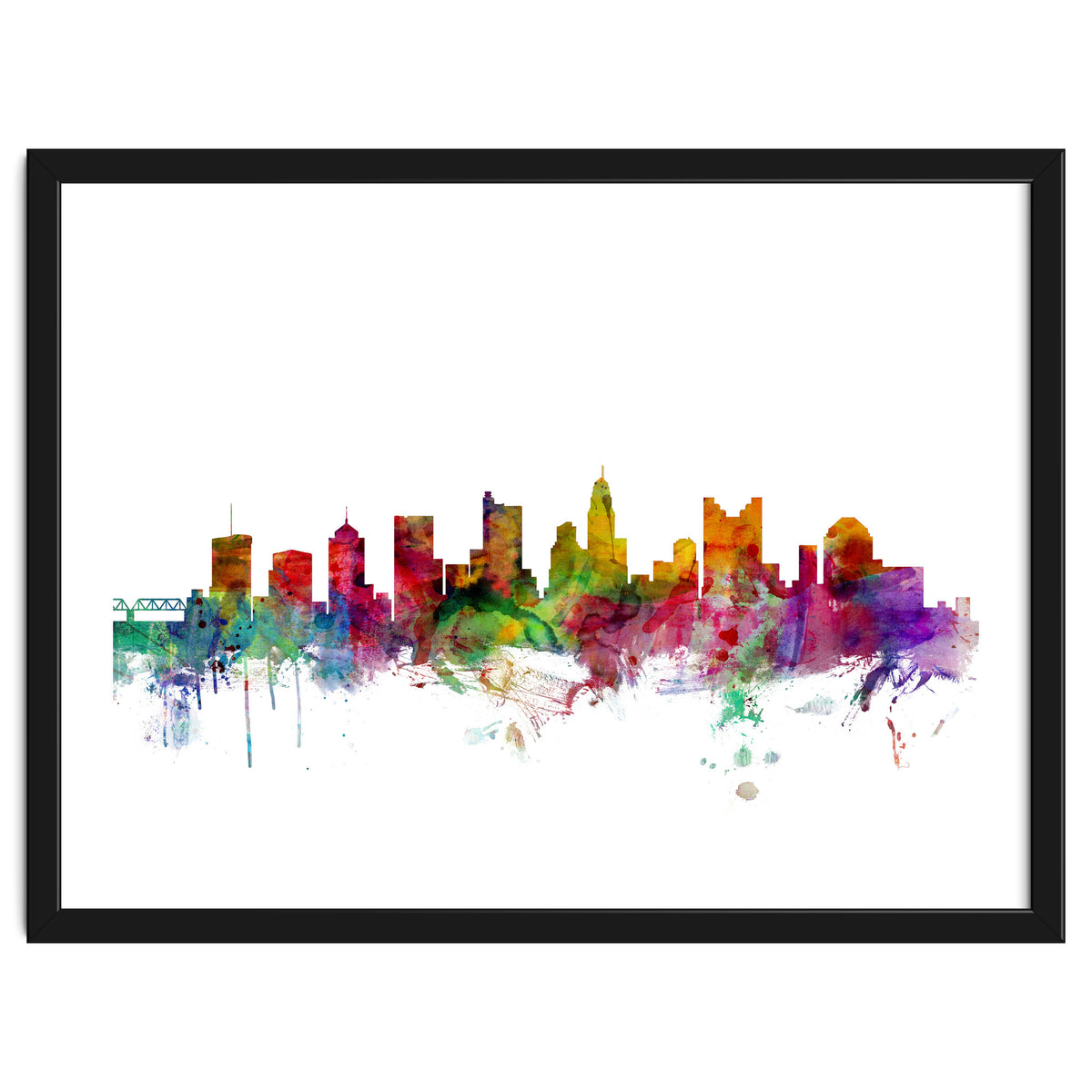 Columbus Ohio Skyline