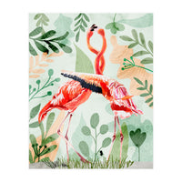 Flamingo Love (Print Only)